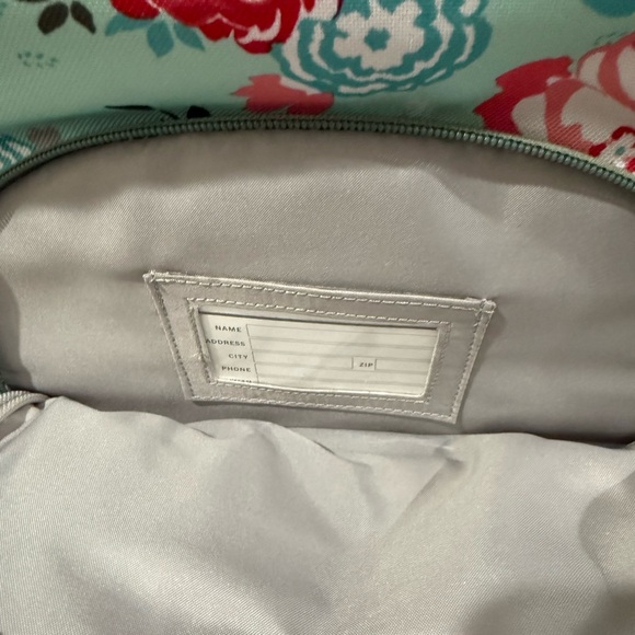 PBT Pottery Barn Teen Gear-Up Garden Party Floral Classic Backpack on Wheels - Picture 3 of 11